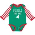 thumbnail image 3 of Inktastic Dirt Biking Motocross Future Dirt Biker Boys or Girls Long Sleeve Baby Bodysuit, 3 of 5