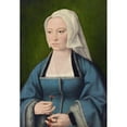 thumbnail image 3 of Joos Van Cleve 14x18 Black Modern Framed Museum Art Print Titled - Margaretha Bogne, Wife of Joris Vezeleer (1518), 3 of 5