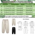 thumbnail image 3 of Vedolay Mens Pants Multiple Pockets Casual Trousers Work Casual Pocket Pants Beige,3XL, 3 of 4