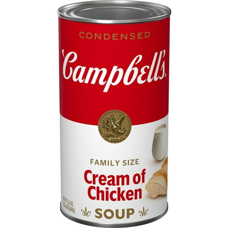 Campbell's Condensed Cream of Chicken Soup, Family Size 22.6 oz. Can