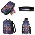 thumbnail image 3 of ZUXONGSY Painted Highland Cattle Galactic Planet Print Backpack Set for Boy Girls, Lightweight 4 In 1 School Bag with Lunch Box Pencil Case and Water Bottle Holder for Kids Elementary Bookbag, 3 of 6