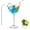 1 PCS, variant on Bird Shaped Wine Glass, 5oz with Straw, Crystal Cocktail Cup for Champagne Parties