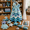 aquarius, variant on Beginner-Friendly DIY Layered Pisces Zodiac Quilted Tree Kit Handmade Patchwork Sewing Craft for Astrology Lovers Seasonal Tabletop Decor and Creative Home Display (pisces)