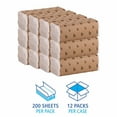 thumbnail image 5 of Toallas de papel para manos Boardwalk, plegadas en C, desechables, 1 capa, 200 hojas, 5 of 5