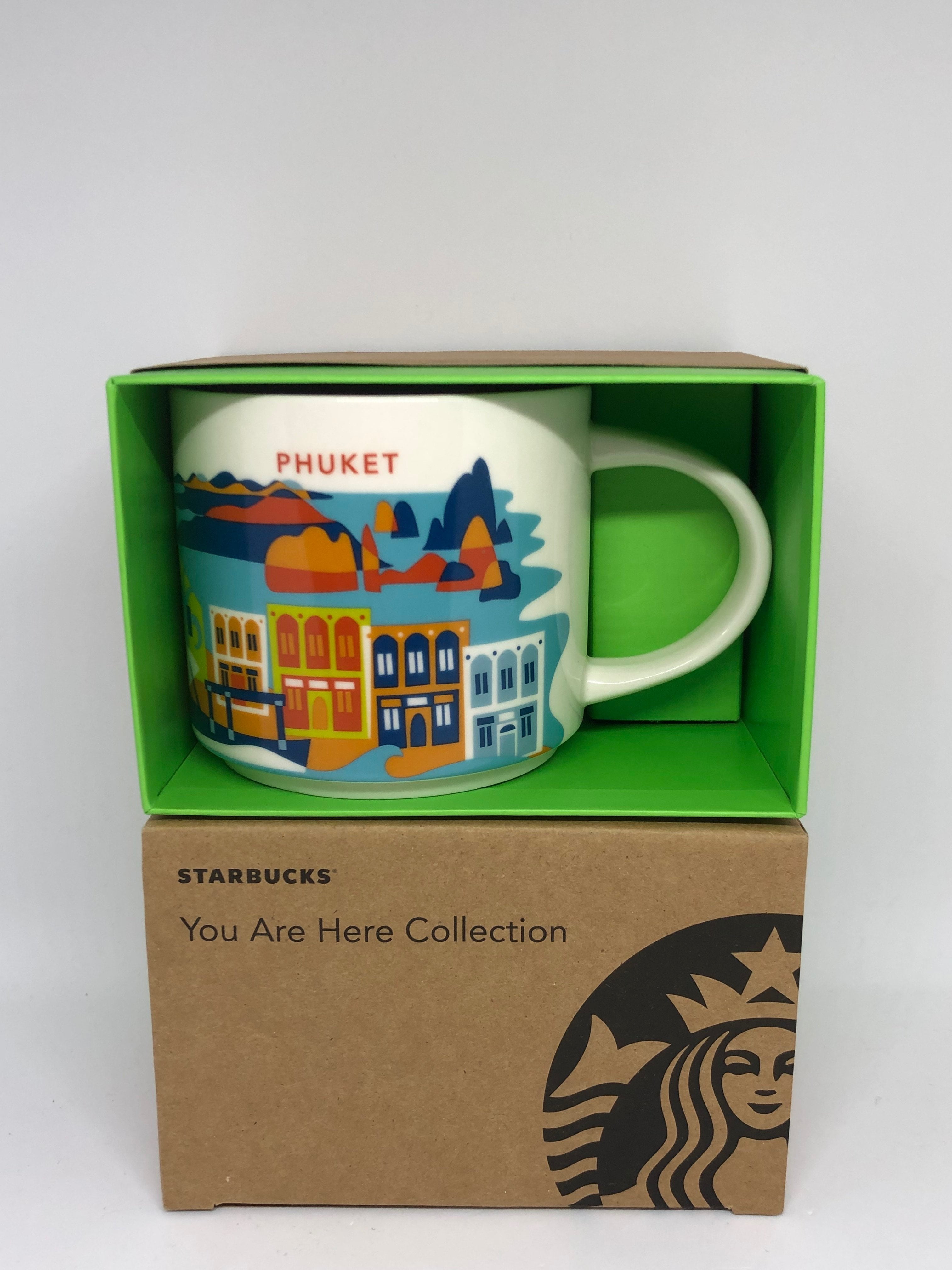 Starbucks Coffee You Are Here Thailand Phuket Ceramic Coffee Mug New