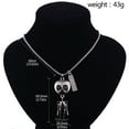 thumbnail image 3 of Collar de Diamantes Hot6sl Letra W Hip-Hop Occidental para Hombres, 3 of 4