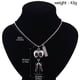 thumbnail image 3 of Collar para mujer, joyería para mujer, joyería para mujer, nueva tendencia de moda hip-hop occidental para hombres y collar de diamantes con la letra W, collar de moda, 3 of 4