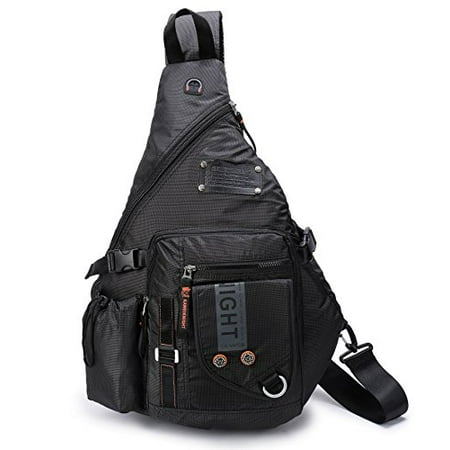 DDDH Large Sling Bags Crossbody Backpack 14.1-Inch Chest Daypack Travel ...