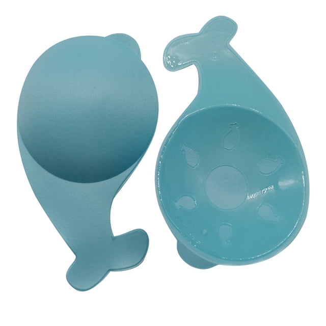 Sujetador invisible de silicona para mujeres empujar hacia arriba delfín pecho levantar hasta sujetador cinta pegatinas anti vacío pecho pasta adhesivo para mujeres (azul cielo, L / XL) oso de fresa vestir