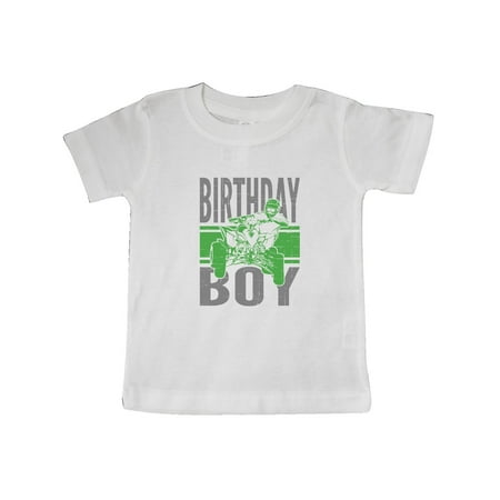 

Inktastic Birthday Boy ATV Off Roading Gift Baby Boy T-Shirt