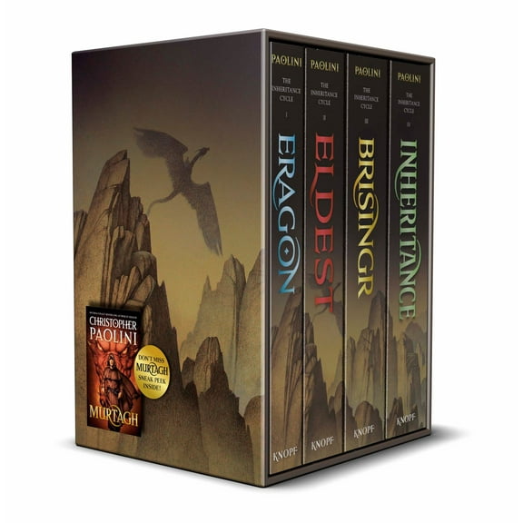 The Inheritance Cycle 4-Book Trade Paperback Boxed Set: Eragon; Eldest; Brisingr; Inheritance (Hardcover)