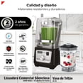 thumbnail image 3 of Licuadora Silenciosa 3000W + Vaso Extra De Repuesto Bogner BSSB01-B283REF, 3 of 11