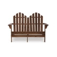 thumbnail image 5 of Linon Brookhaven Outdoor Durable Wood Bench - Acorn, 5 of 8