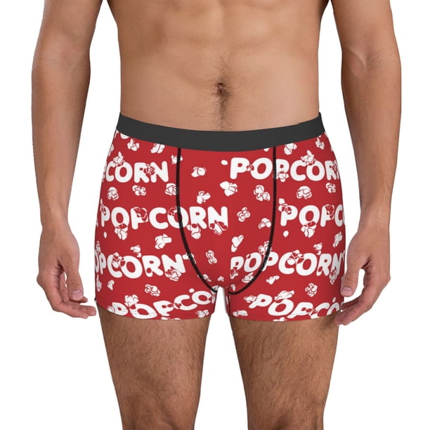 Fotbe Popcorn2 Calzoncillos Tipo Boxer con Bolsa de Soporte Total para Hombre, X-Temp Fresco, Transpirable y de Secado Rápido-Large