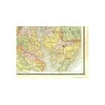 thumbnail image 2 of Historic State Map - Maryland Delaware - Cram 1886 - Vintage Wall Art, 2 of 4