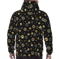 thumbnail image 5 of Hoodies for Men - Gold Dog Paw Long Sleeve Comfrt Men'S Fashion Hoodies & Sweatshirts, Sweatshirts for Men Hoodies Pullover Clothing Clothes with Pouch, 5 of 7