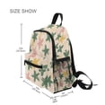 thumbnail image 3 of FORMRS Kids School Backpack with Front Zippered Pocket 12" Student Travel Daypack, Pastel Pink Stars, 3 of 6