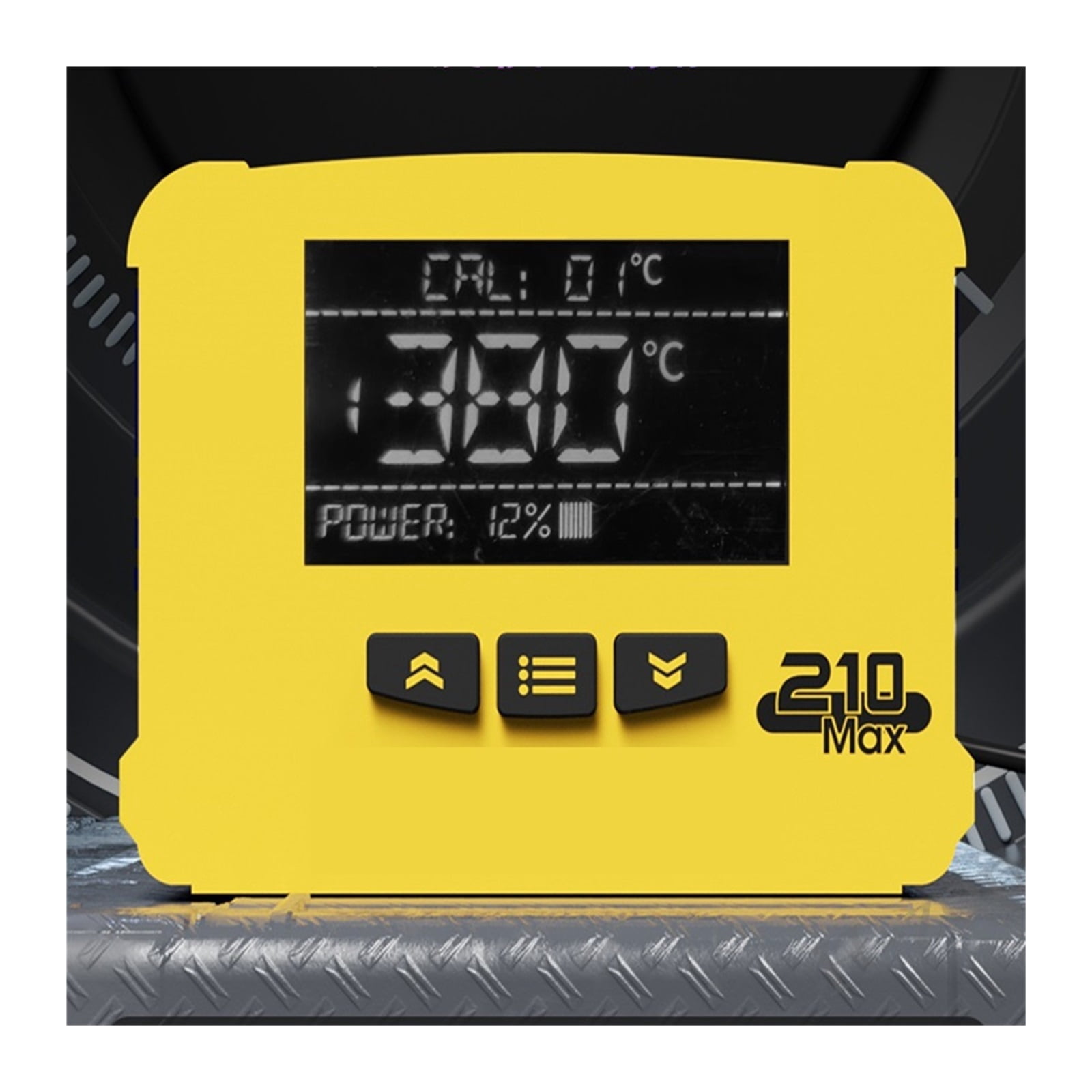 C210 MAX Dual Station 210 Electric Soldering Iron Thermostatic Adjustable Welding Table Quick Repair For Mobile Phone ,Fast Heating and Auto Hibernate
