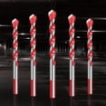thumbnail image 2 of 5pcs/set Multifunctional Alloy Tile Drill Bits For Ceramic Glass Wall Drilling, 2 of 12