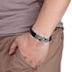 thumbnail image 4 of Pulsera Vikinga Negra Para Hombre, Pulsera Vintage De Cuero Pu, Accesorios De Ropa Duraderos Guardurnaity AP007018-02, 4 of 6