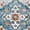 Light Grey/Blue, variant on SAFAVIEH Bayside Bruno Traditional Machine Washable Area Rug, 5'3" x 7'6", Light Grey/Blue