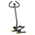 thumbnail image 1 of CoSoTower Twist Stepper Exercise Machine with Adjustable Resistance, LCD Screen - Grey & Green, 1 of 7