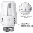 thumbnail image 3 of 4x Thermostatic Head Radiator Controller Thermostatic Head Heating Valve M30 X 1.5, 3 of 5