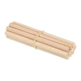thumbnail image 1 of Unique Bargains 3/8 x 6 Inch Dowel Rods Wood Sticks Unfinished Wooden Dowel Rods Round Dowels Sticks 10 Pcs, 1 of 6