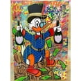thumbnail image 1 of Disney-Kit de pintura de diamantes de polvo de hadas del Pato Donald, grafiti, tesoro de dinero, mosaico hecho a mano, regalo artístico, 1 of 4