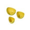 thumbnail image 5 of Billuyoard Paquete de 3 platos de frutos secos cocina plástico apertura grande semillas frutas dulces platos bandejas hogar fiesta galleta cuencos amarillo Amarillo 2piezas Billuyoard CBP457373, 5 of 5