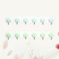 thumbnail image 3 of 2pcs Wall Mounted Hook Rack 6 Hooks Rack Self-Adhesive Coat Hanger Reversible Row Hook Storage Rack for Office Kitchen Random Color, 3 of 7