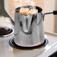 thumbnail image 3 of Miangastore Scale Design Oil Pot Small Stainless Steel Saucepan with Handle Deepen Pouring Oil Pot, 3 of 8