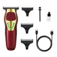 thumbnail image 2 of Recortadora de cabello eléctrica Yuyangstore con peines de límite Rojo, 2 of 5