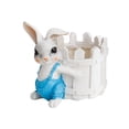 thumbnail image 5 of TIELUTT Mignon Pot de Fleurs en Résine en Forme de Lapin pour Plantes Succulentes, Intérieur, Auto-Arrosage, Rond, en Silicone, 4, 5 of 5