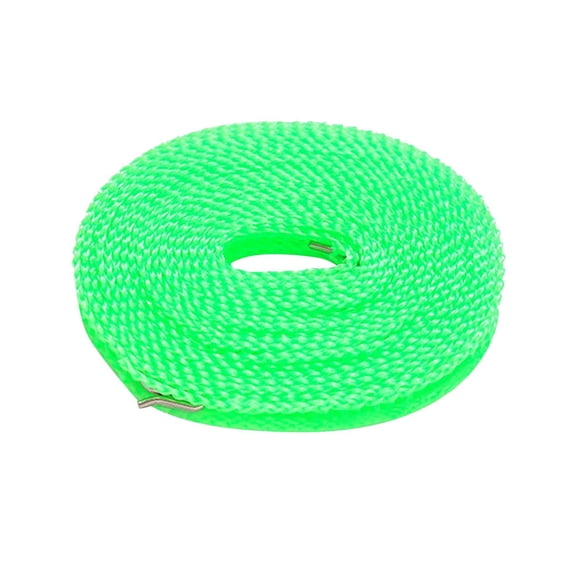 Corde de Séchage Coupe-Vent Robuste pour Intérieur et Extérieur avec Boucle de Verrouillage Sécurisée pour Grande Literie et Lessive Longueur 8 Mètres