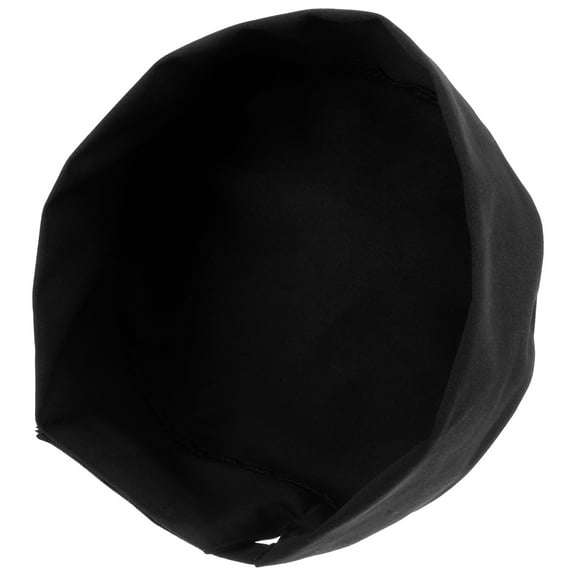 WHAMVOX Chef Hat Men's Men and Women 19.00X19.00X8.20CM Black
