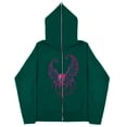 thumbnail image 5 of Sudaderas informales con estampado de calavera Y2k para hombre y mujer, sudaderas con capucha góticas para parejas, sudadera con cremallera de talla grande Harajuku Y2k, 5 of 5