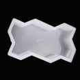 thumbnail image 1 of Three Waveform Garden Path Plastic Concrete Paving Brick Mold Diy Walkway Cement Brick Mold, 1 of 5