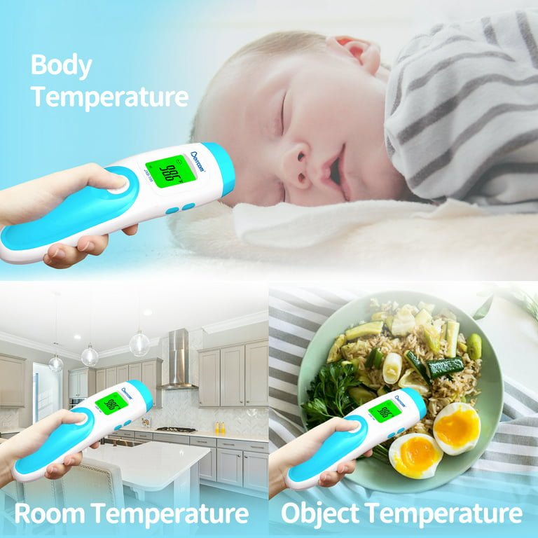 [Value Bundle] Berrcom Baby Nasal Aspirator for Toddler NC005 & Berrcom Non  Contact Infrared Thermometer for Adults and Kids JXB182