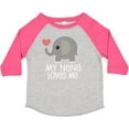 thumbnail image 3 of Inktastic Nana Loves Me Gift For Grandkids Boys or Girls Toddler T-Shirt, 3 of 5