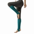 thumbnail image 4 of SPRING PARK 16 Colors 1 Pair Women Girl Knitted Warm Knee High Stirrup Yoga Sport Dance Leg Warmers Leaky heel Socks, 4 of 4