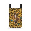 COEQINE Sunflower Crutch Case Horse Forearm Crutch Bag Pouch Universal Crutch Pouch with Storage Pockets Waterproof Crutch Tote Accessories for Rehabilitation Patients