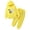 Yellow, variant on Duqingm Girls Clothes Fall Winter Toddler Outfits Floral Butterfly Print Hoodie Sweatshirt Sweatpants 2 Piece Set 2-7 Years