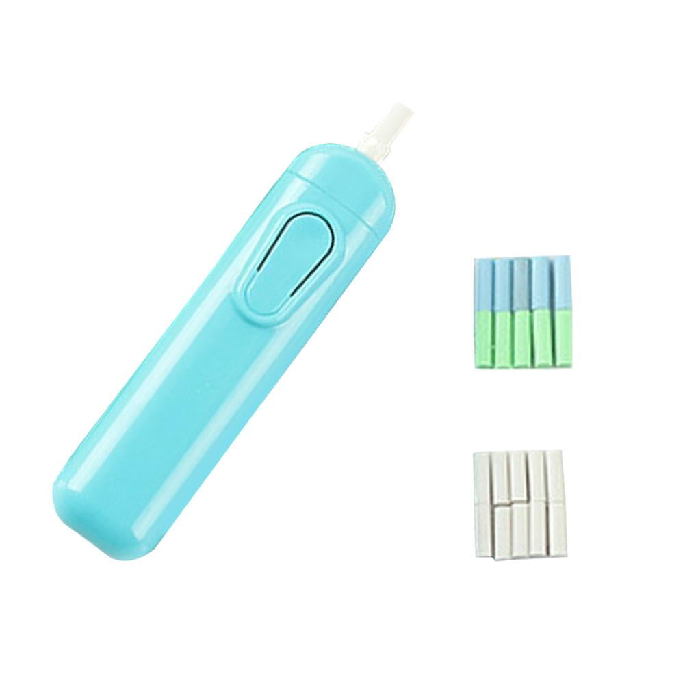 Bangyoudaoo Electric Eraser Kit Green ABS Portable Rubber Pen Electric