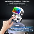 thumbnail image 6 of Aezusy RC Robot Toys for Kids, Programming Remote Control Robots with Walking Sliding Recording Music & LED Lights, STEM Educational Interactive Toy Gift for Boys Girls Ages 3-8, Gray, 6 of 8