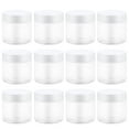 thumbnail image 1 of 12 recipientes de almacenamiento vacíos transparentes de 60 ml, frascos redondos de plástico con tapa., 1 of 5