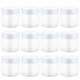 thumbnail image 1 of 12 recipientes de almacenamiento vacíos transparentes de 60 ml, frascos redondos de plástico con tapa., 1 of 5