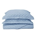 thumbnail image 6 of Bedsure Solid Color Reversible Quilt Bedding Sets, 6 of 6