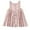 Pink, variant on Girls Dresses For Summer Sleeveless Solid Color Dress Casual Outfit For Daily Wear Ideal For 1 6 Years Pair With Sandals Tie Lace Dress