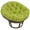Light Green, variant on Blazing Needles 93302-TW-TD 48 in. Solid Twill Papasan Cushion, Tangerine Dream